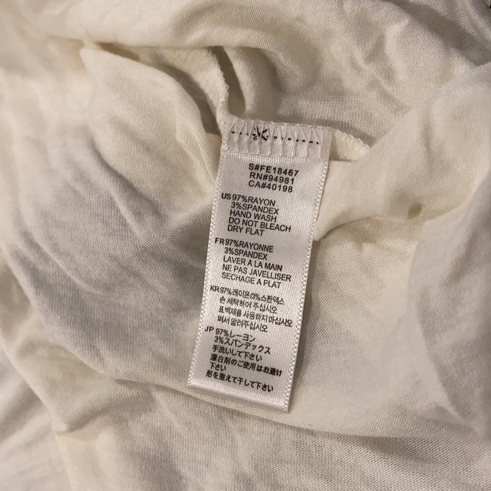 Forever 21 White Black Eyelash Lace Tank Top - Picture 9 of 10